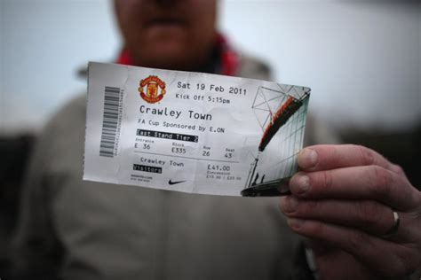 manchester united tickets prices